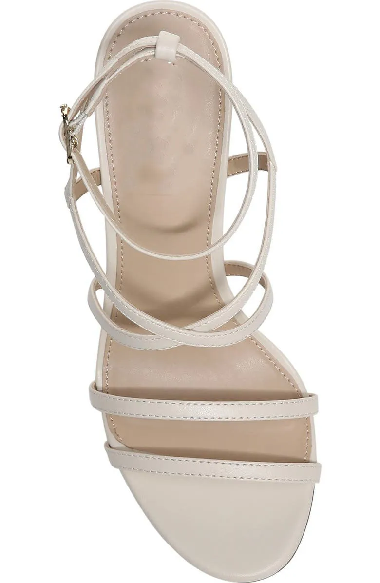 Obeeze Handmade White Leather Sandal For Womens