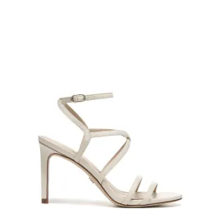 Obeeze Handmade White Leather Sandal For Womens