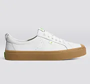 OCA Low Gum White Premium Leather Sneaker