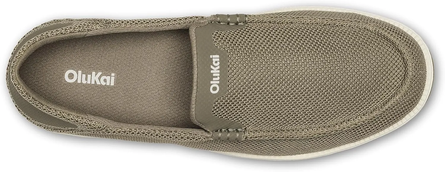 OLUKAI Kakaha Mesh Men's Mesh Slip-On Shoes, Lightweight & Versatile Everyday Shoe, All-Day Wear & Comfortable Fit