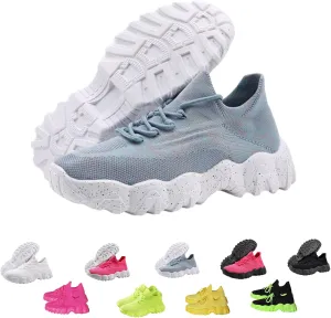 Ortho Cloud Women's Shoes, Izarna Simplysnug Womens Mesh Breathable Non-Slip Lightweight Casual Shoes, 2024 Summer Lace Up Low Top Slip On Sneakers