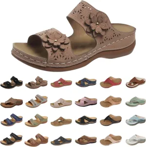 Orthopedic Sandals for Women Comfortable Dressy Wedge Spring Shoes Summer Vacation Arch Support Orthotic Sandals