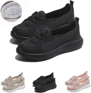 Orthopedic Women’s Breathable Slip On Arch Support Non-Slip Shoes Casual Walking Shoes Women Soft Sole Low Top Shoes