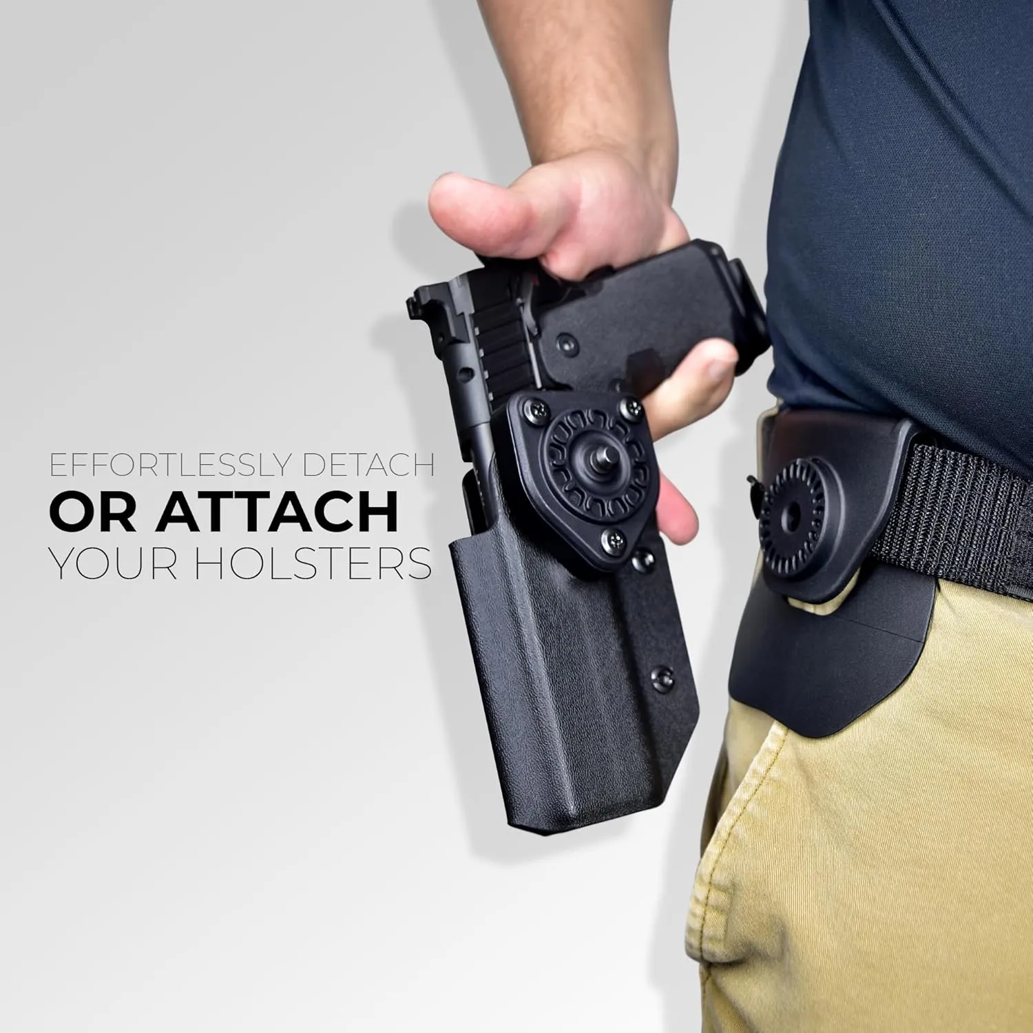 OWB Quick Release Paddle Holster fits Shadow Systems MR920 Combat