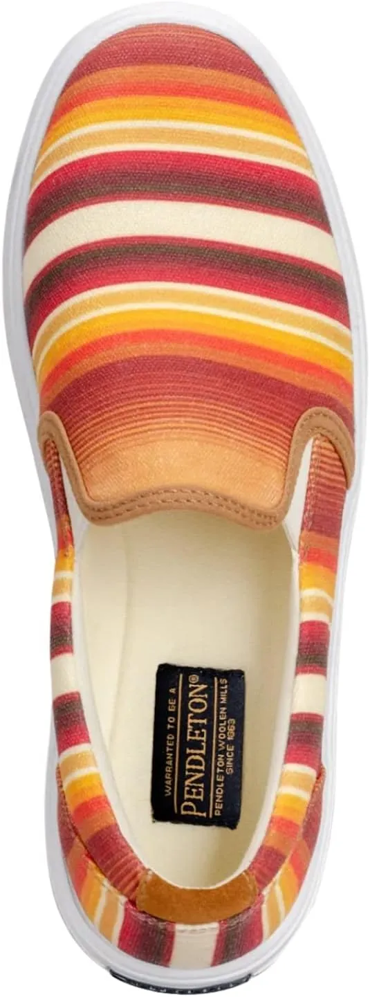 PENDLETON Women's Slip-On Shoes - Breathable Cotton Canvas, Eco-Friendly & Comfortable Design