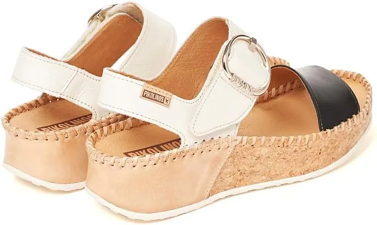 PIKOLINOS Wedge Sandals Leather Marina for Woman