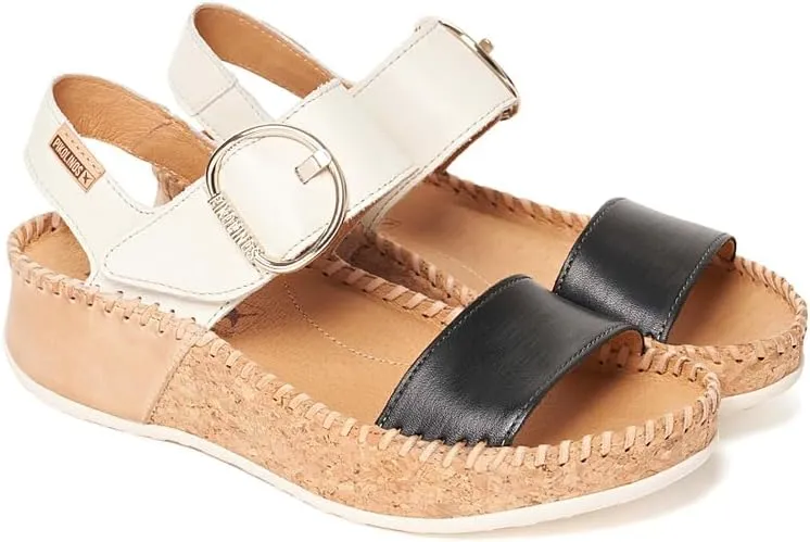 PIKOLINOS Wedge Sandals Leather Marina for Woman