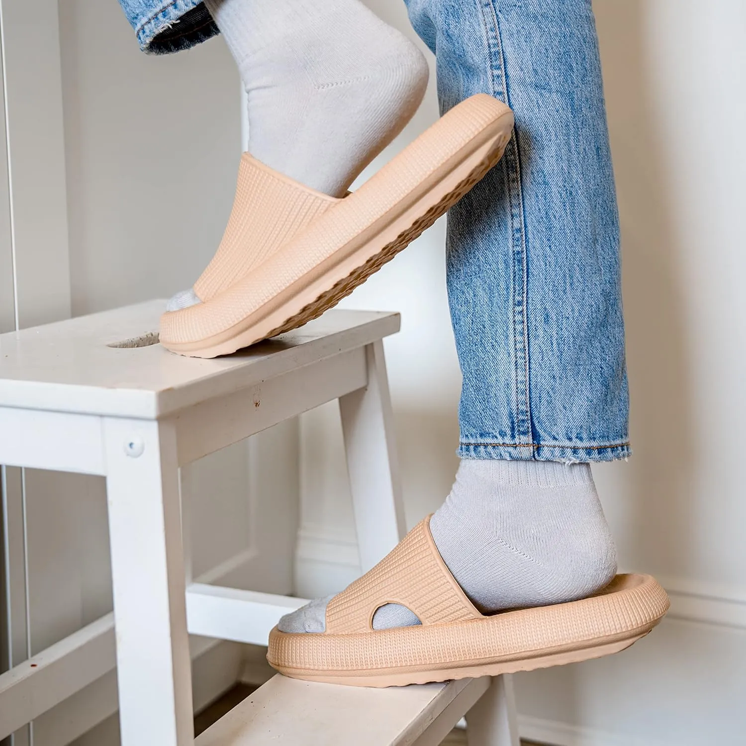 Pillow Slides for Women and Men | The Official Ergonomic Slippers | Plantar Fasciitis | Foot Pain Relief | Comfy and Versatile | Lightweight