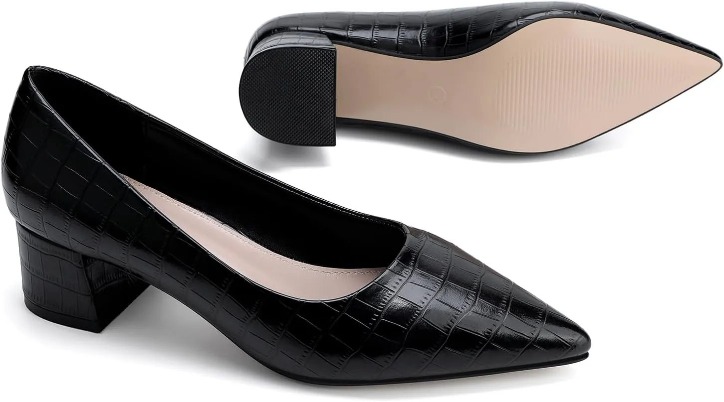 Pointed Toe High Heels,Comfortable Slip On Heels,Office Wedding Dress Evening Party Pumps Shoes