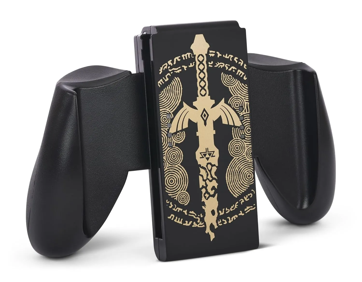 PowerA Joy-Con Comfort Grip for Nintendo Switch - Decayed Master Sword, game controller, gamepad, Nintendo Switch Lite