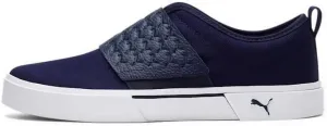 PUMA Men's El Rey Ii Logomania Slip On Sneaker Casual Shoes, Peacoat Peacoat, 11