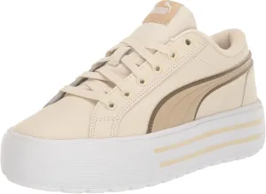 Puma Women's Kaia 2.0 Sneaker, Alpine Snow-Granola White-Chocolate Chip, 9