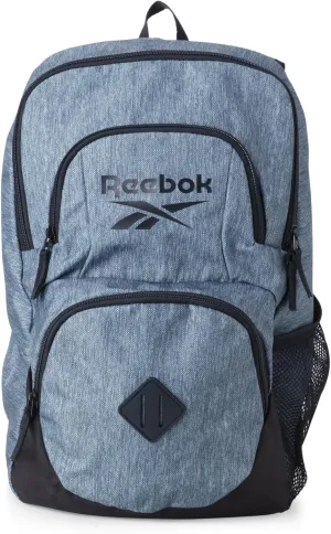 Reebok Backpack - Lightweight Carry On Weekender Overnight Sports Gym Bag - Versatile Bag Pack for Travel, Beach, Size One Size, Grey Jeri