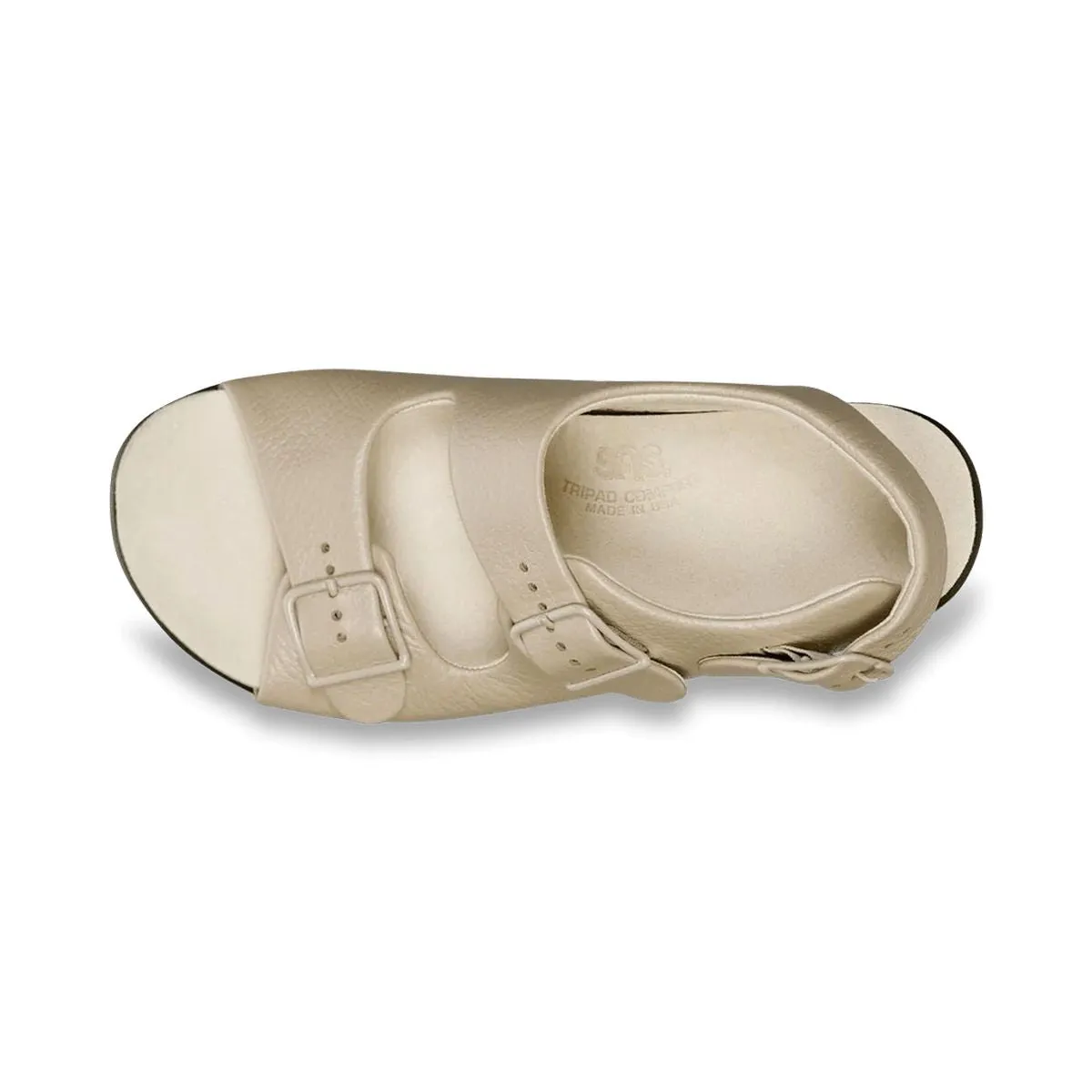 Relaxed Heel Strap Sandal