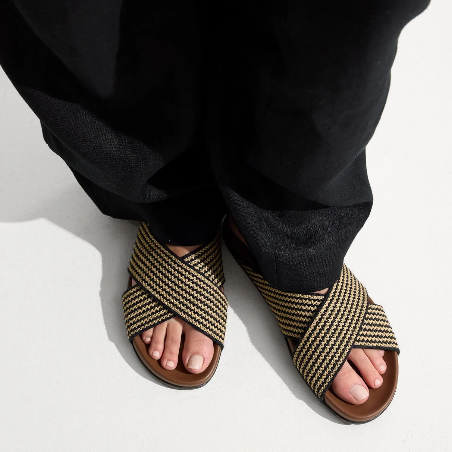 Rothy's The Weekend Slide Women's Slip-On Shoes, Comfortable Sandals, Made From Recycled Plastic Bottles & Machine Washable