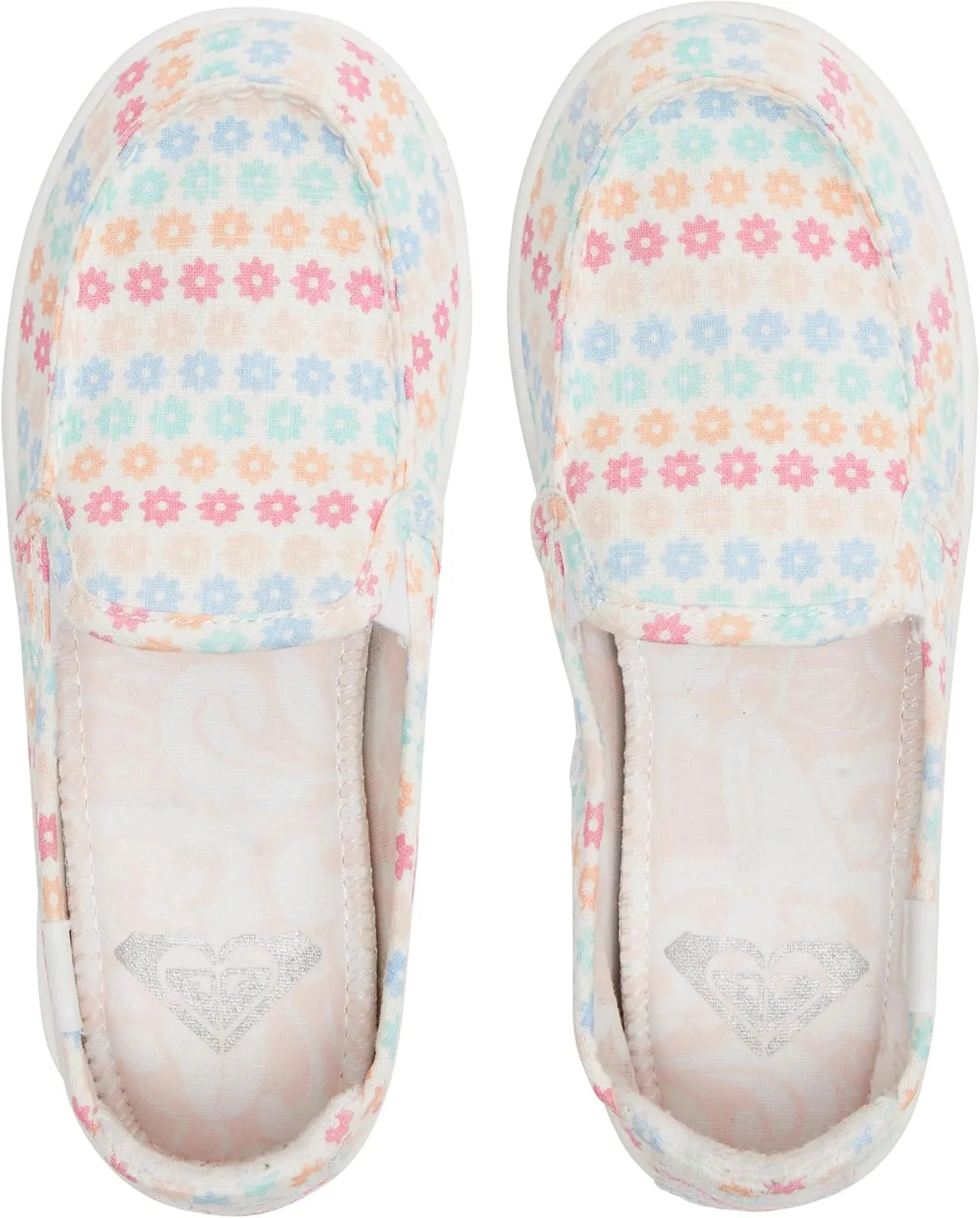 Roxy Girls Minnow Slip on Sneaker Shoe