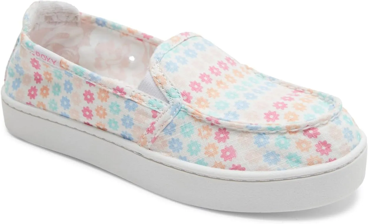 Roxy Girls Minnow Slip on Sneaker Shoe