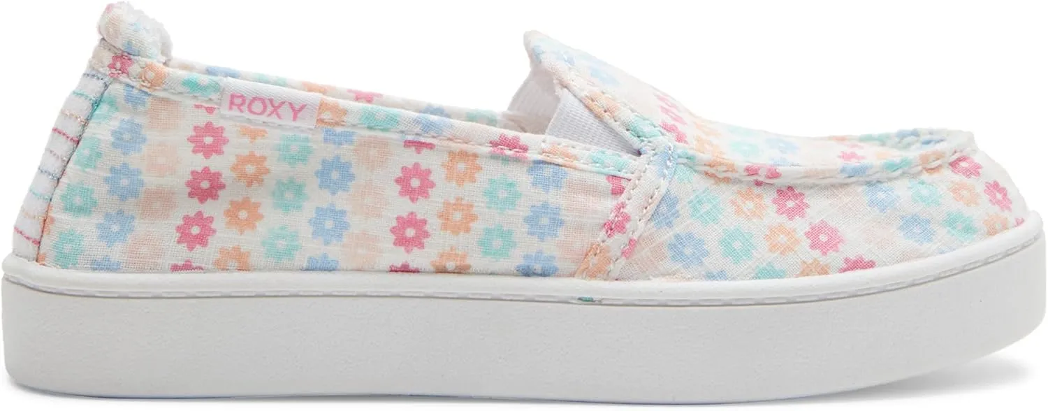 Roxy Girls Minnow Slip on Sneaker Shoe