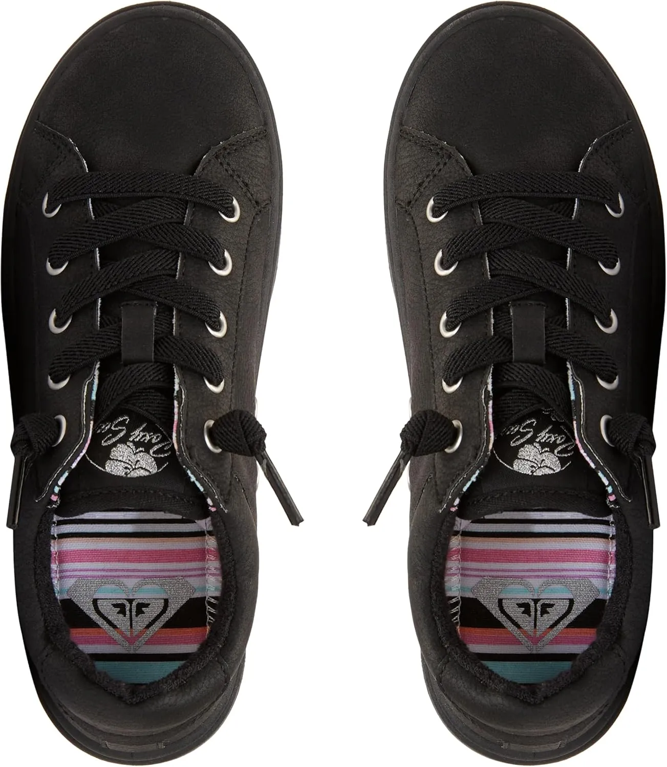 Roxy Girl's Sheilahh Slip on Platform Sneaker Shoe