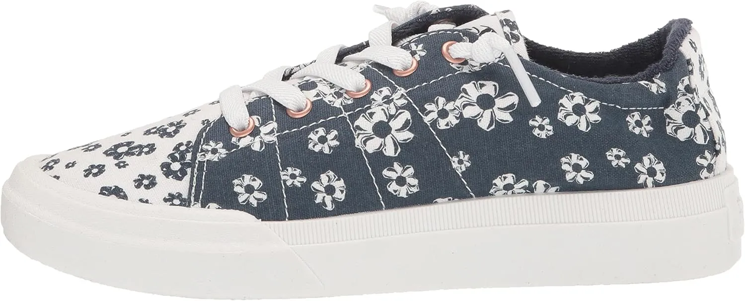 Roxy Unisex-Child Rae Slip on Sneaker Shoe