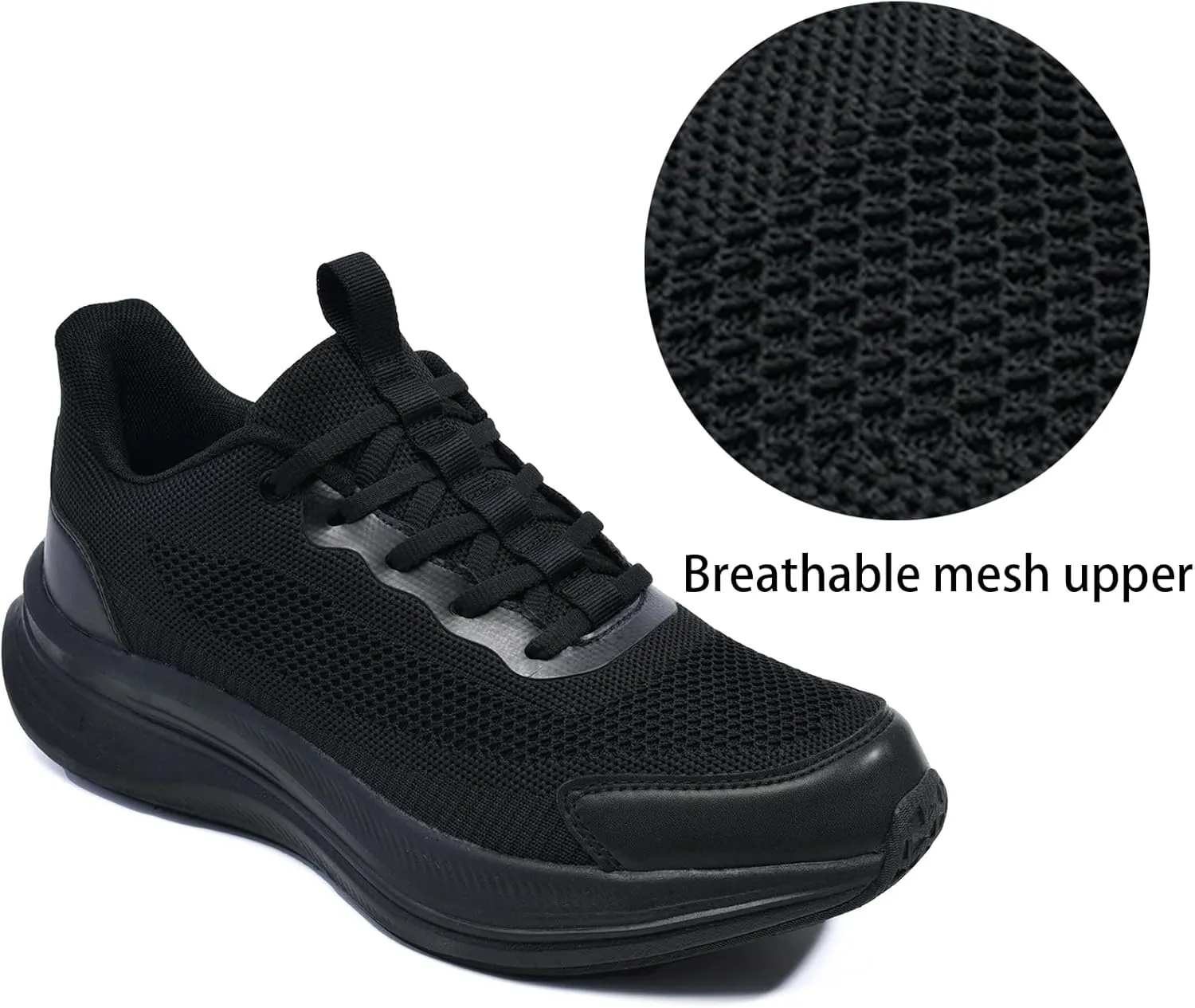 Running Shoes for Men Slip On Sneakers Walking Shoes Tennis Workout Breathable Non Slip Arch Support Sneakers