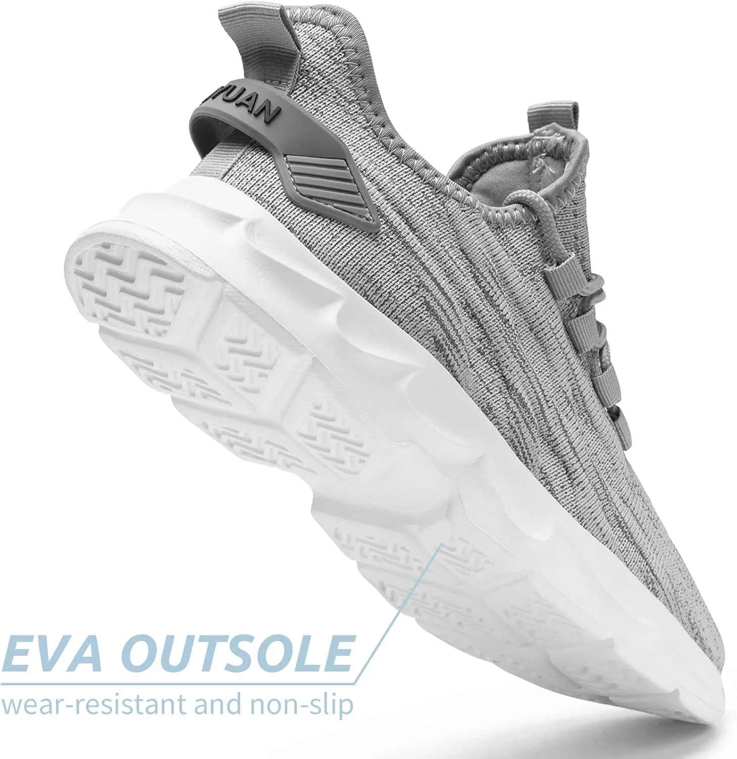 Running Womens Shoes Fashion Walking Sports Gym Tennis Breathable Slip on Ladies Non Slip Lightweight Jogging Sneakers