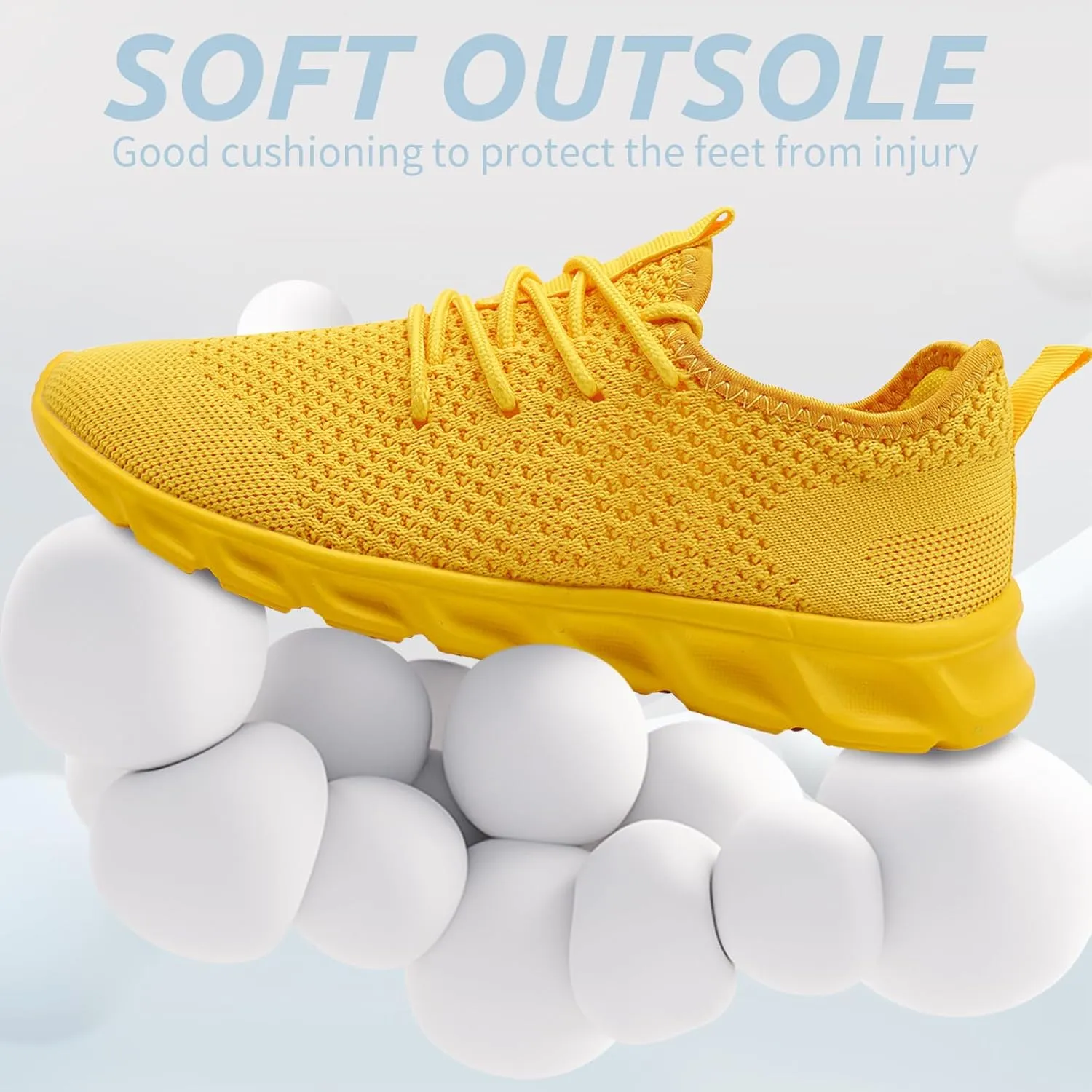 Running Womens Shoes Fashion Walking Sports Gym Tennis Breathable Slip on Ladies Non Slip Lightweight Jogging Sneakers