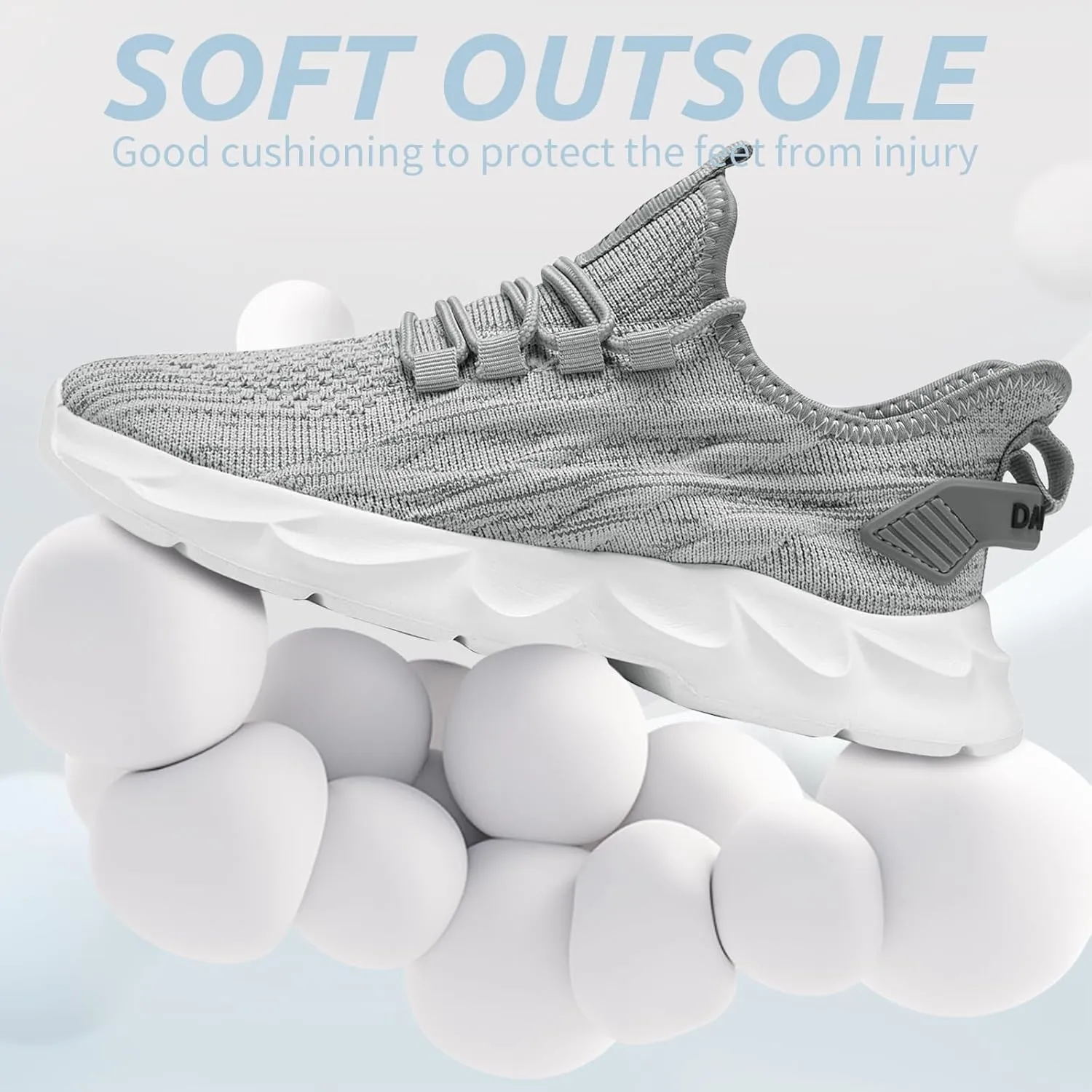 Running Womens Shoes Fashion Walking Sports Gym Tennis Breathable Slip on Ladies Non Slip Lightweight Jogging Sneakers