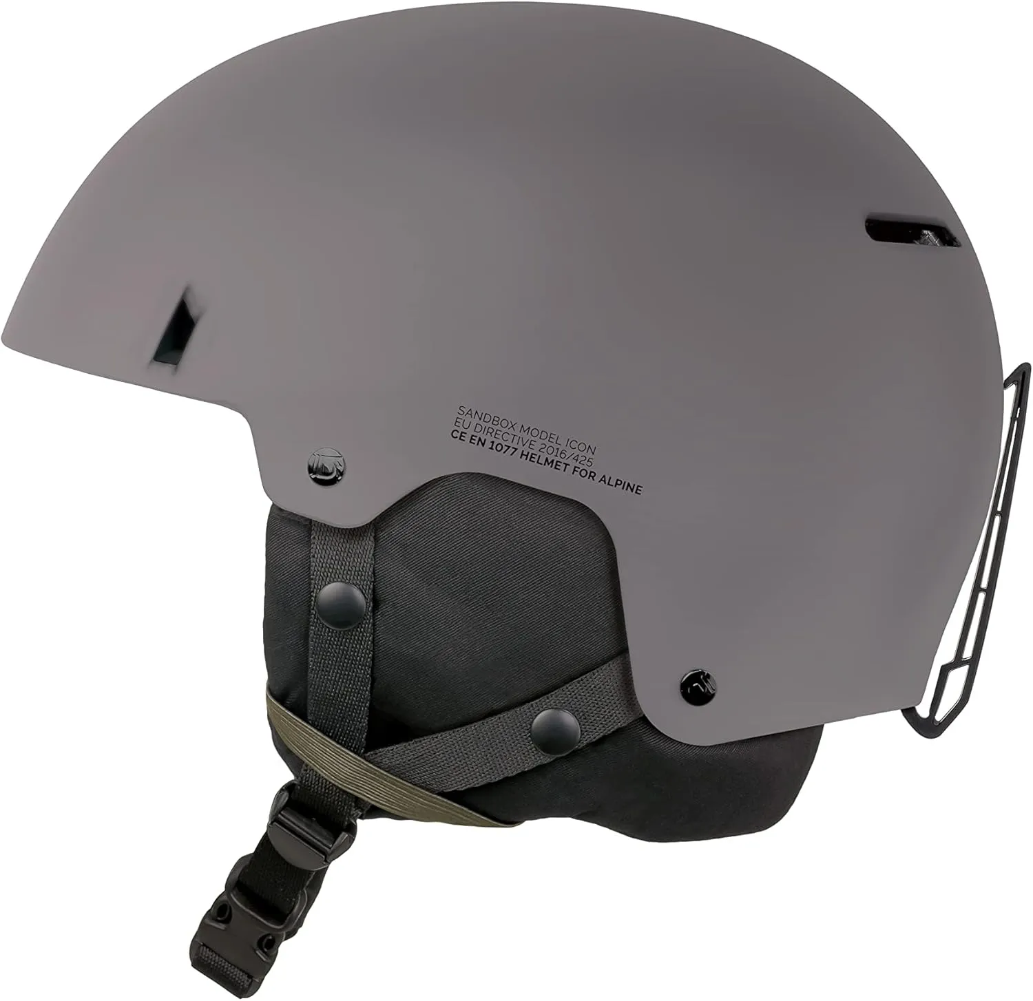 Sandbox Matte Icon Snow Helmet