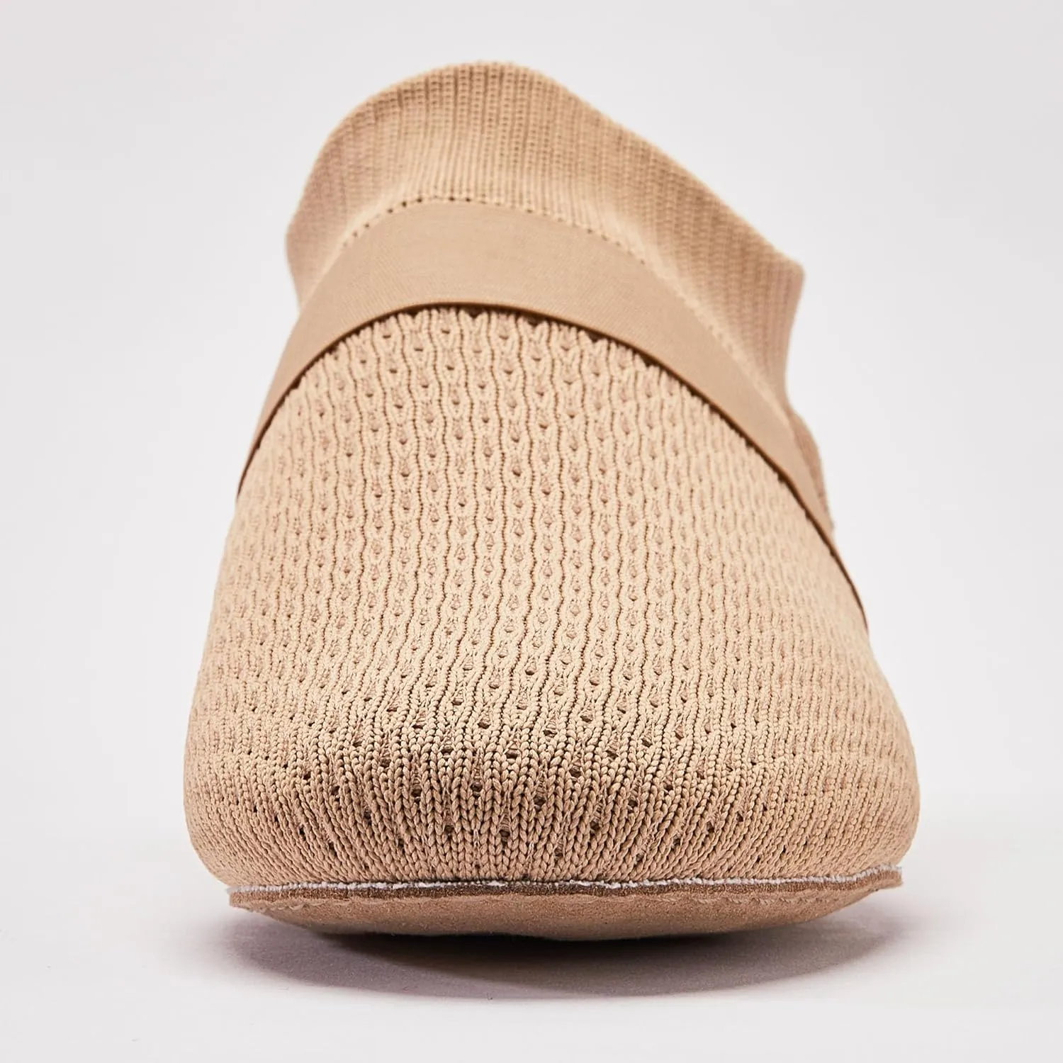 SANGEESON Slip-on Jazz Shoes for Women and Men's Lightweight Breathable Dance Shoes