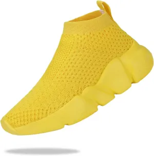 Santiro Boys Shoes Girls Sock Shoes Breathable Knit Slip On Shoes