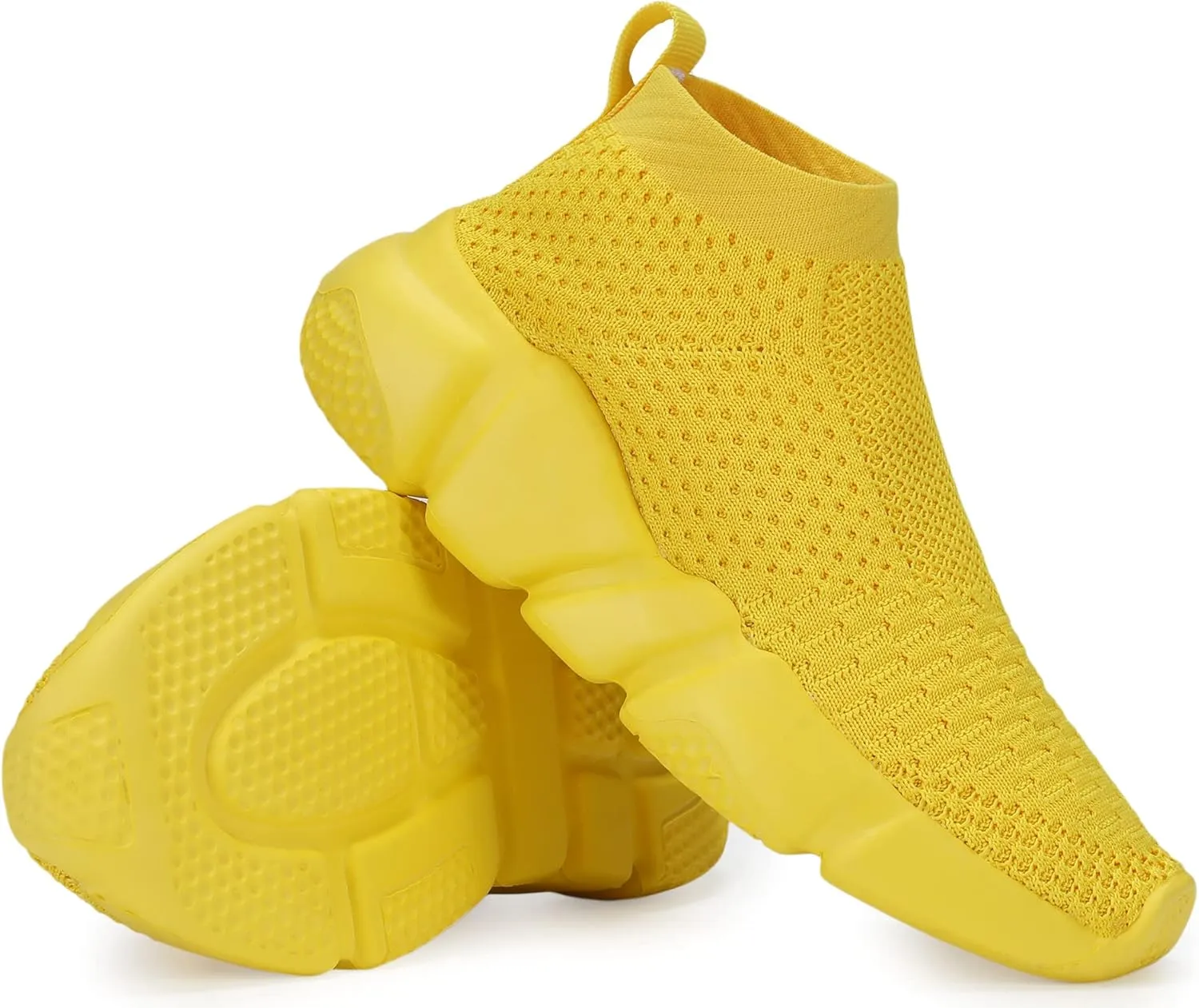 Santiro Boys Shoes Girls Sock Shoes Breathable Knit Slip On Shoes