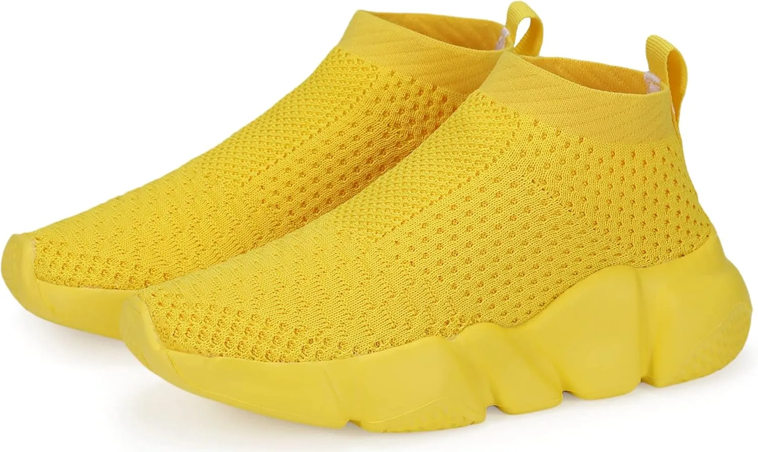 Santiro Boys Shoes Girls Sock Shoes Breathable Knit Slip On Shoes