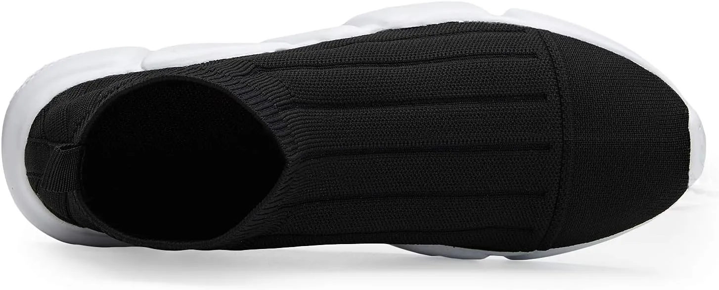 Santiro Mens Sneakers Gym Breathable Tennis Running Walking Slip On Shoes