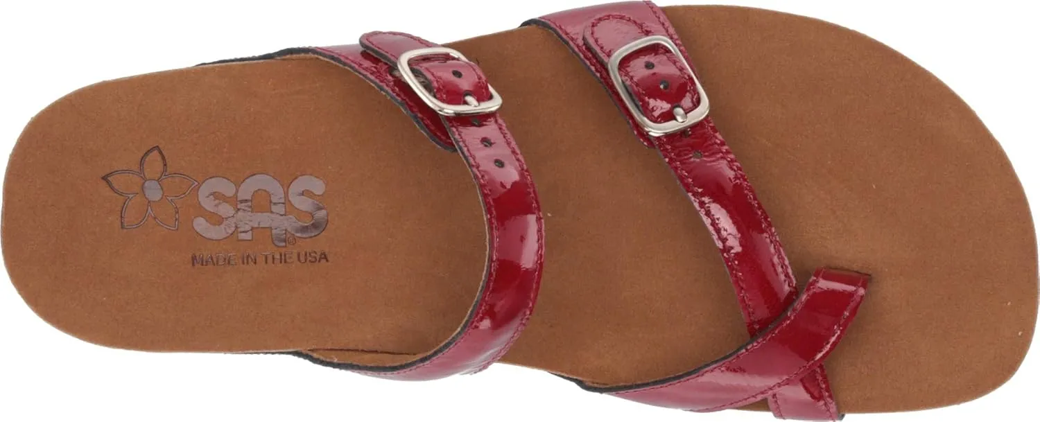 SAS Jett Adjustable Toe Loop Slide Sandal