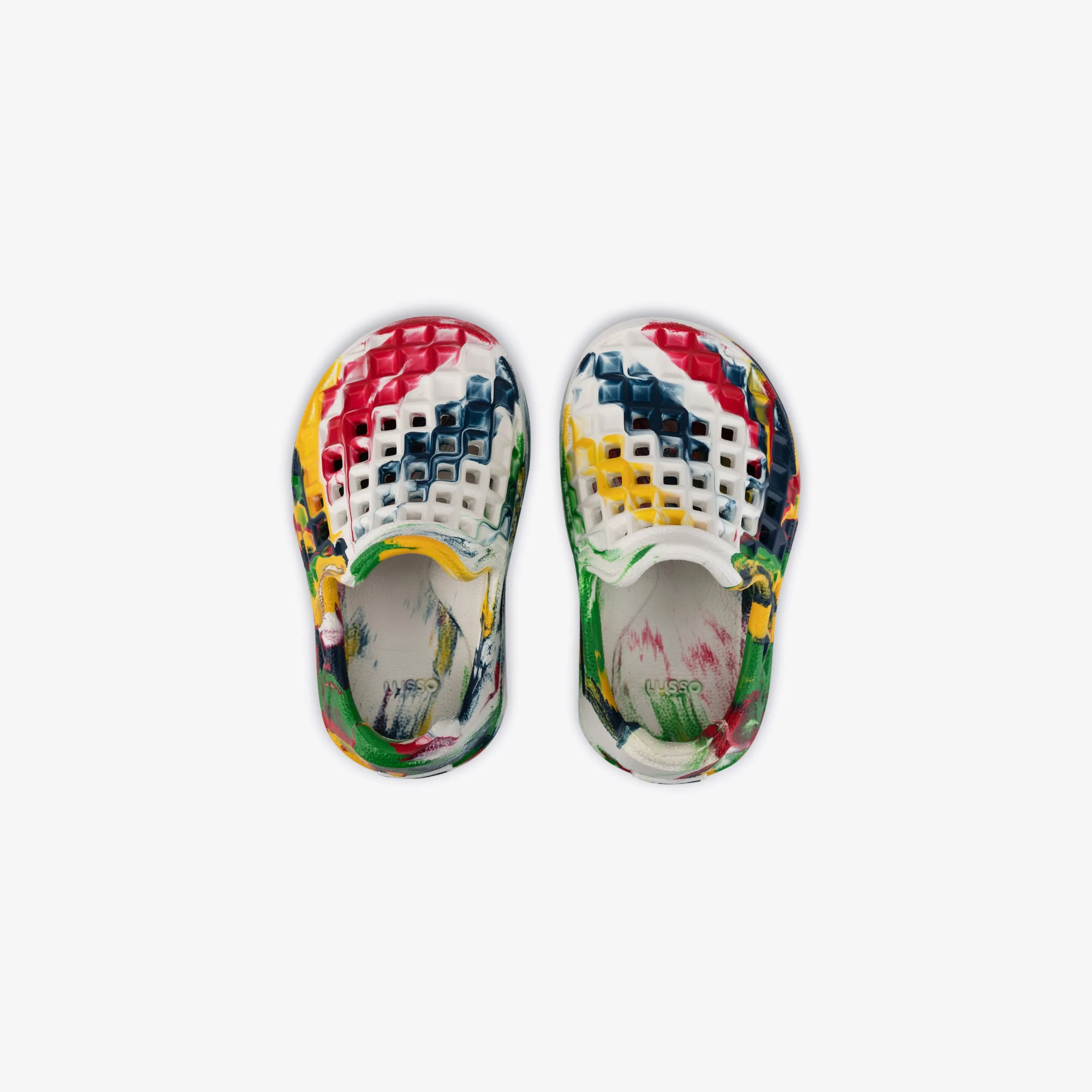 Scenario Kids Slip-On - Primary Swirl