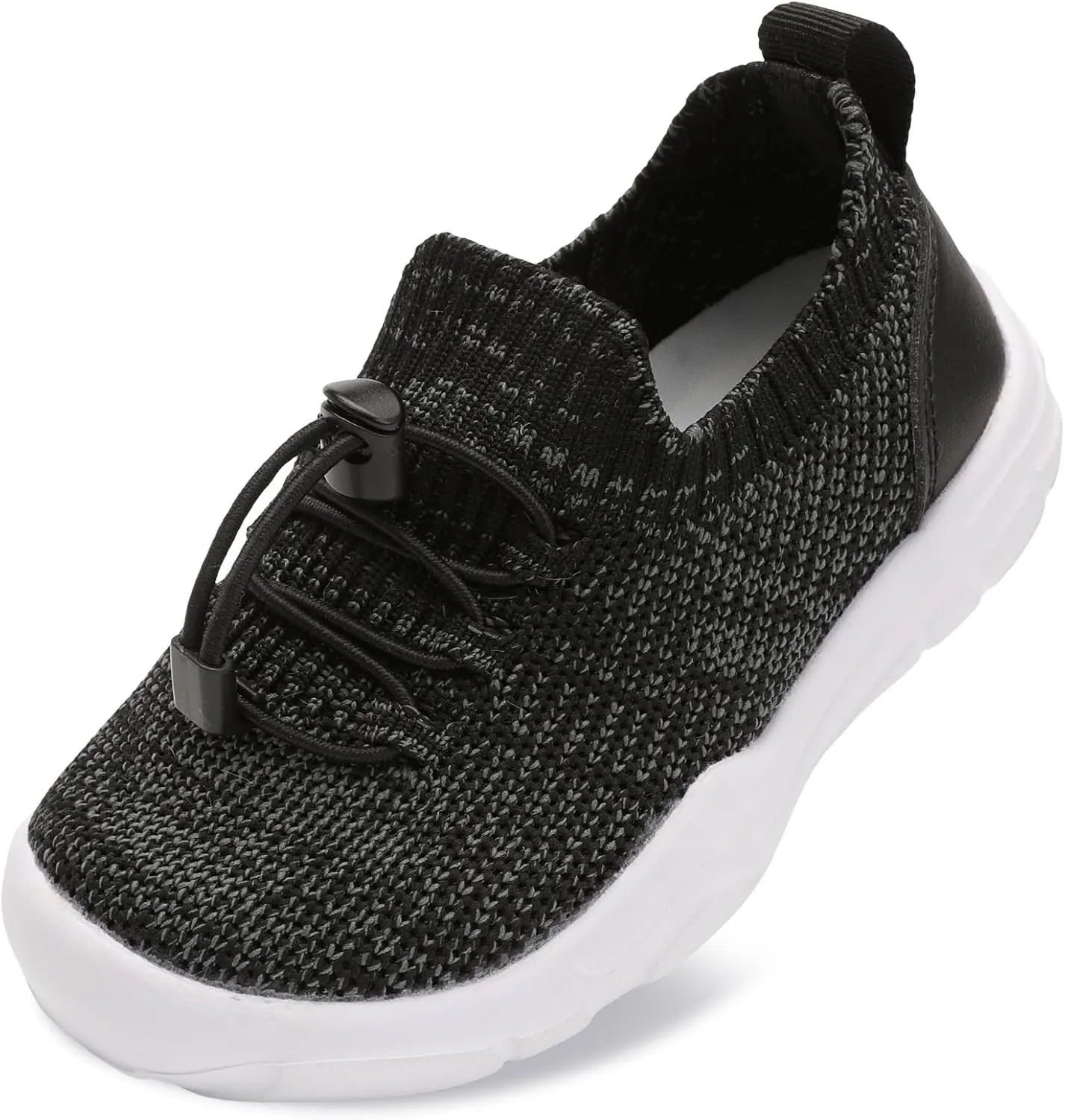 Scurtain Toddler Shoes Boys Girls Tennis Shoes Kids Barefoot Shoes Slip on Sneakers Breathable Walking Running Shoes