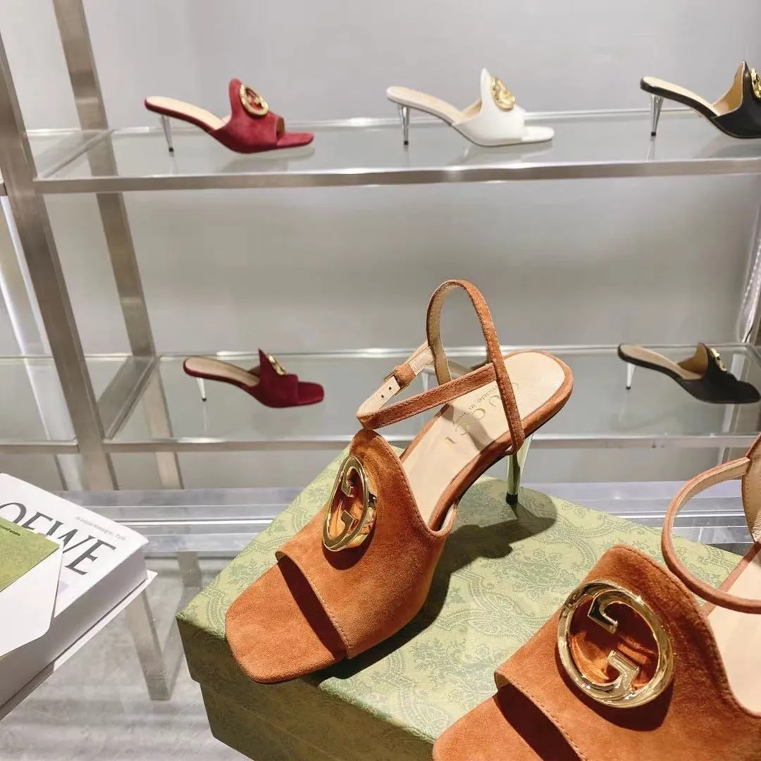 SE1082 Gucci Blondie Heeled Sandal / Size5-11