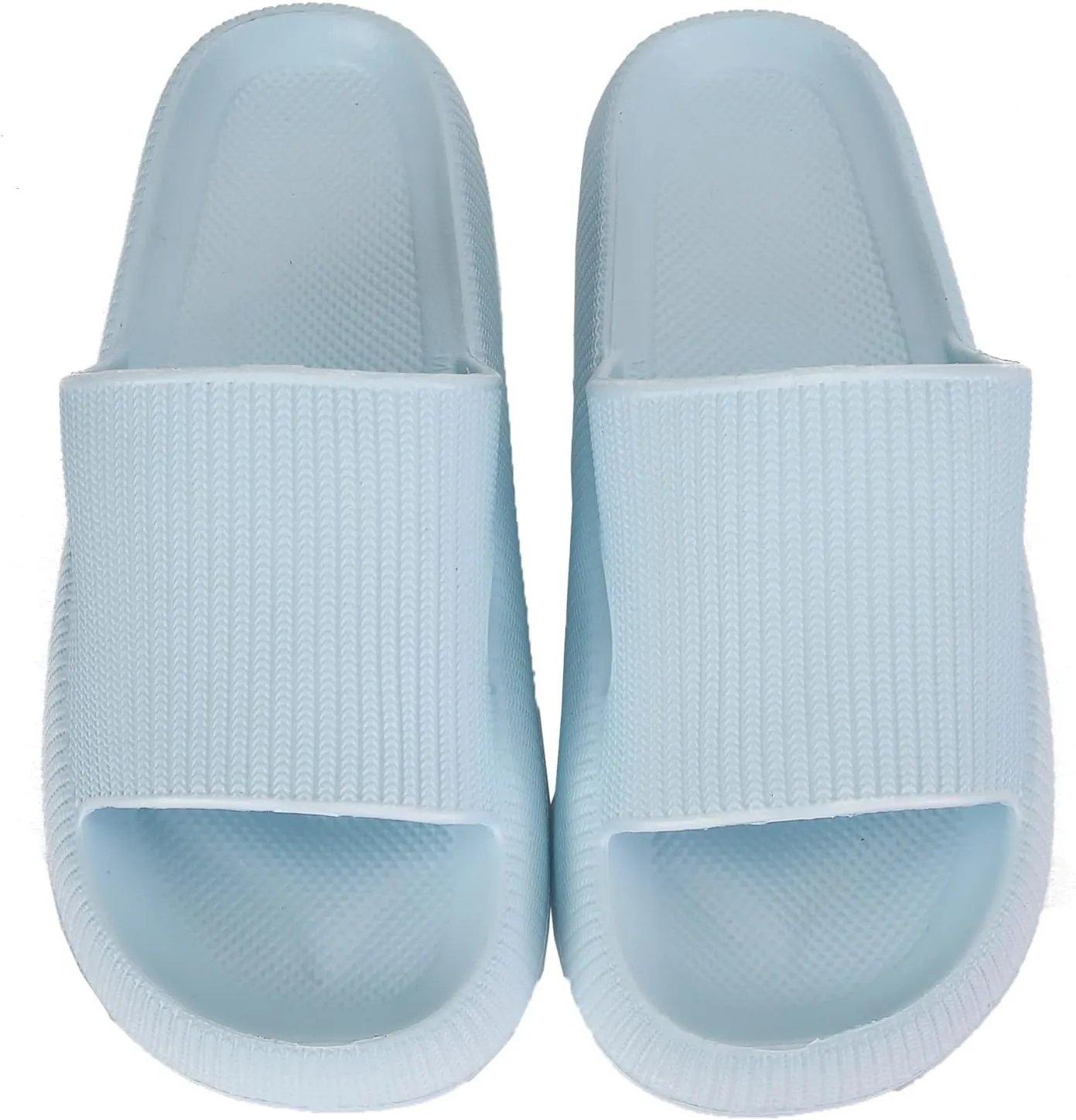 Sharllen Cloud Slides for Boys & Girls - Non-Slip House Slippers for Kids - Beach Slide Sandals in Black, White & Beige