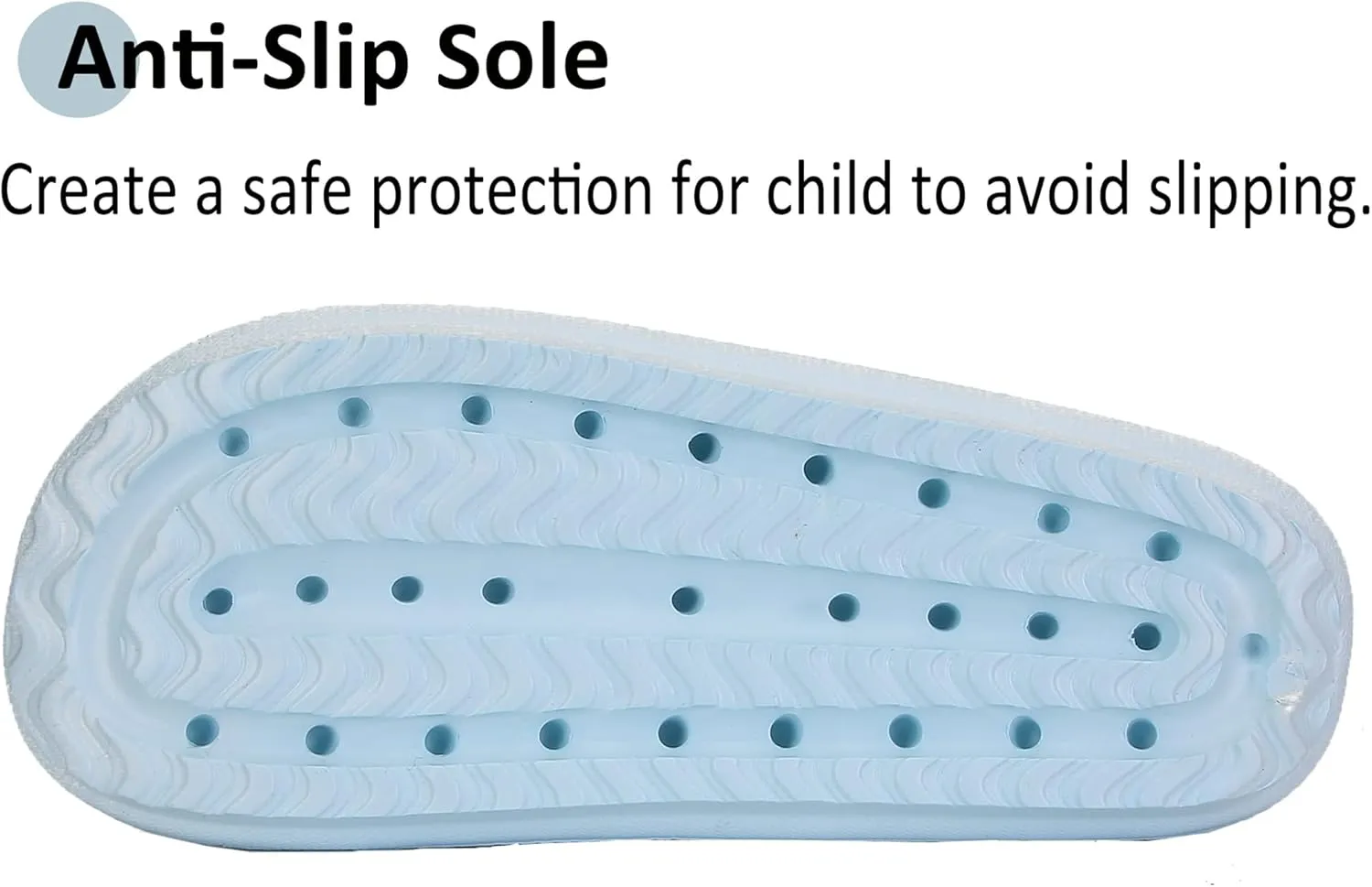 Sharllen Cloud Slides for Boys & Girls - Non-Slip House Slippers for Kids - Beach Slide Sandals in Black, White & Beige