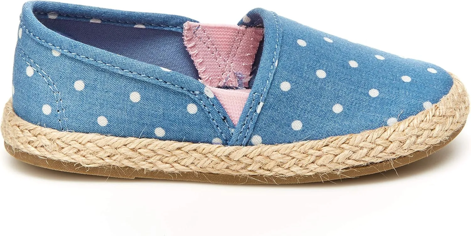 Simple Joys by Carter's Girl's Ari Canvas Espadrille Sneaker