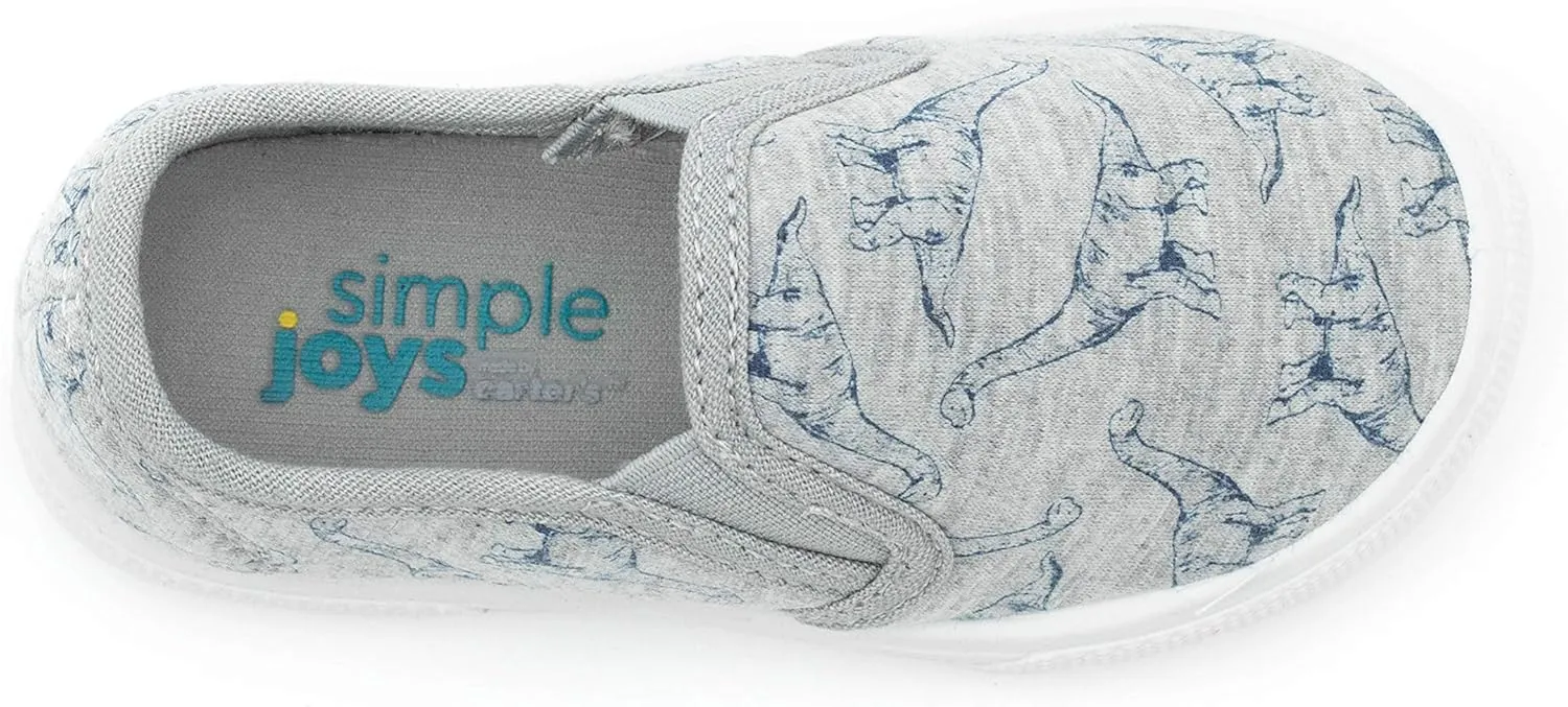 Simple Joys by Carter's Unisex Kids and Toddlers' Casual Slip-on Canvas Shoe