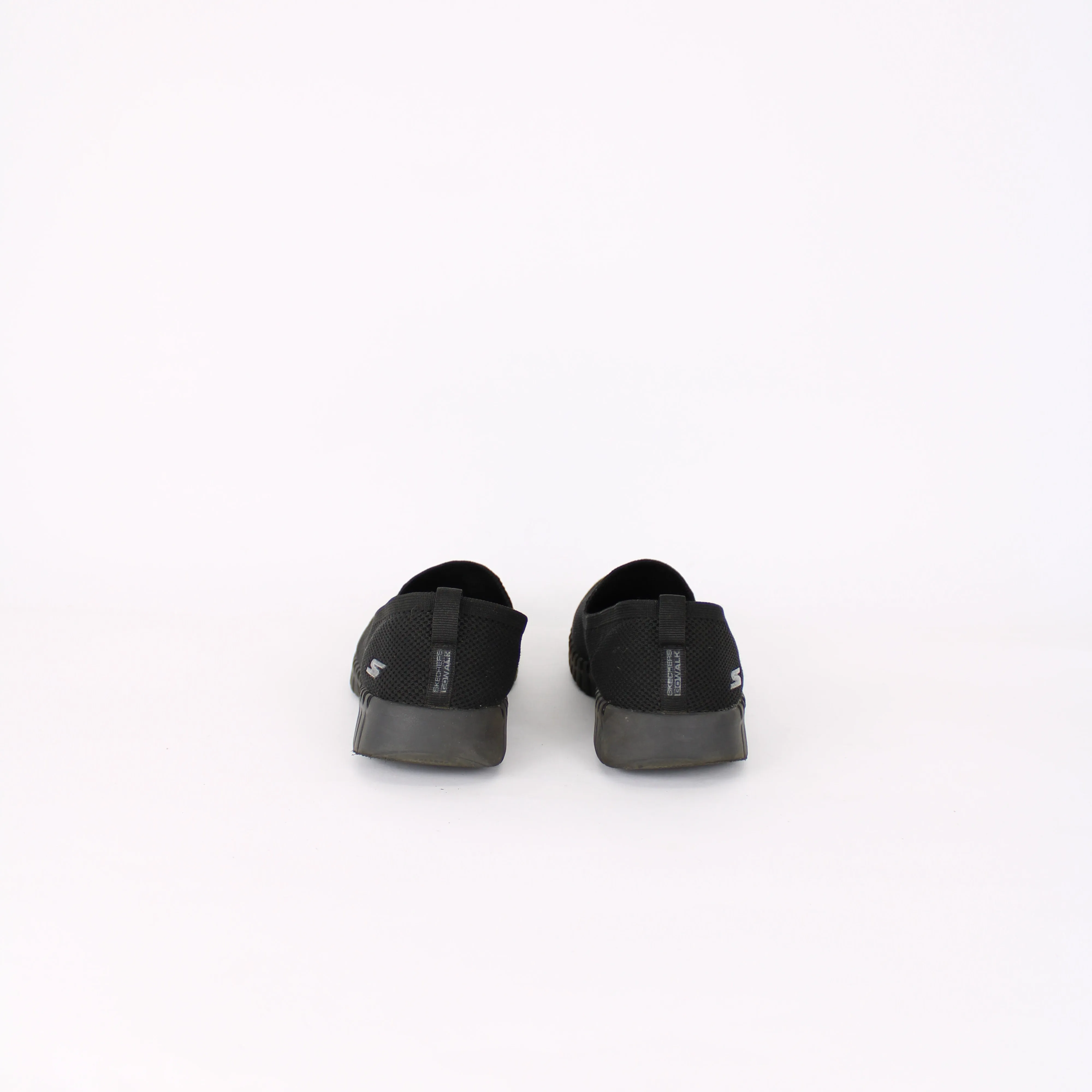 Skechers Black Slip On Sneakers