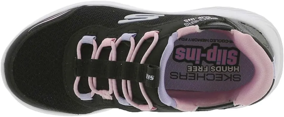 Skechers Girl's Bounder-Simple Cute Sneaker
