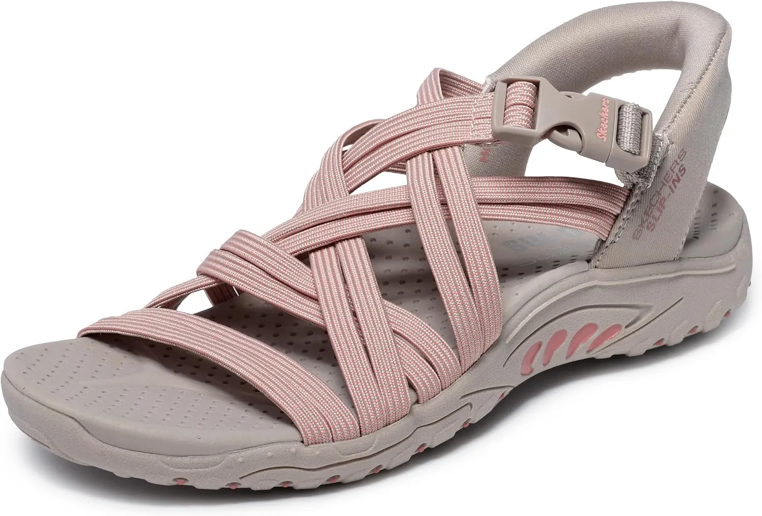 Skechers Women's Reggae-Morning Light Slide Sandal