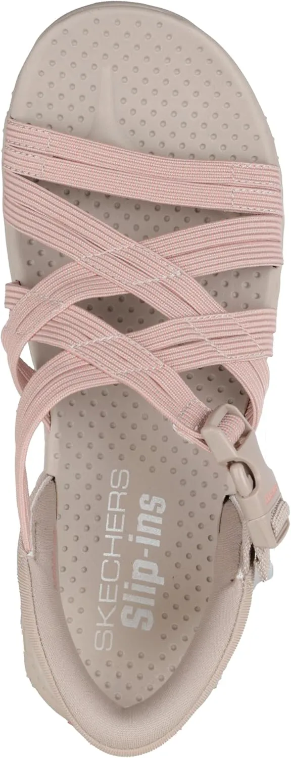 Skechers Women's Reggae-Morning Light Slide Sandal