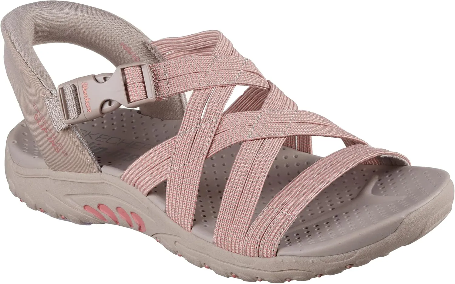 Skechers Women's Reggae-Morning Light Slide Sandal