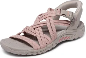 Skechers Women's Reggae-Morning Light Slide Sandal