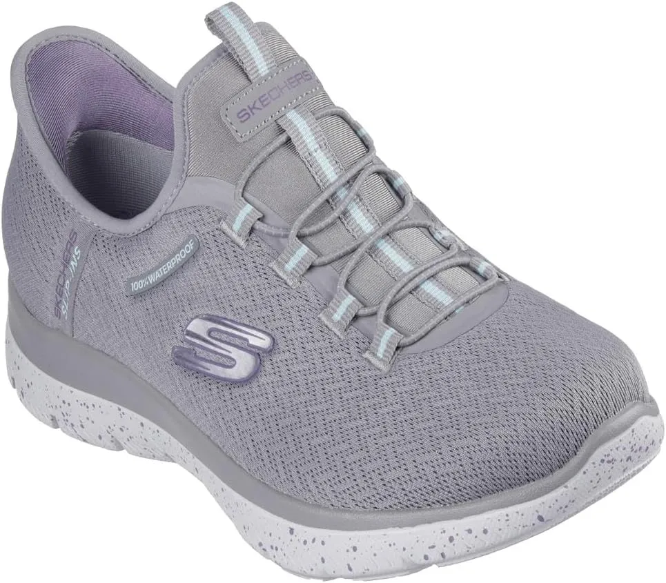 Skechers Women's Waterproof Hands Free Slip-ins Summits-Best Choice Sneaker