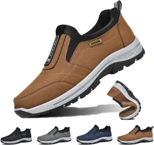 Slip On Shoes for Men Comfort Walking Shoes No Laces Lightweight Breathable Casual Sneakeroutdoor Casual Arch Summer Indoor Outdoor Shoes